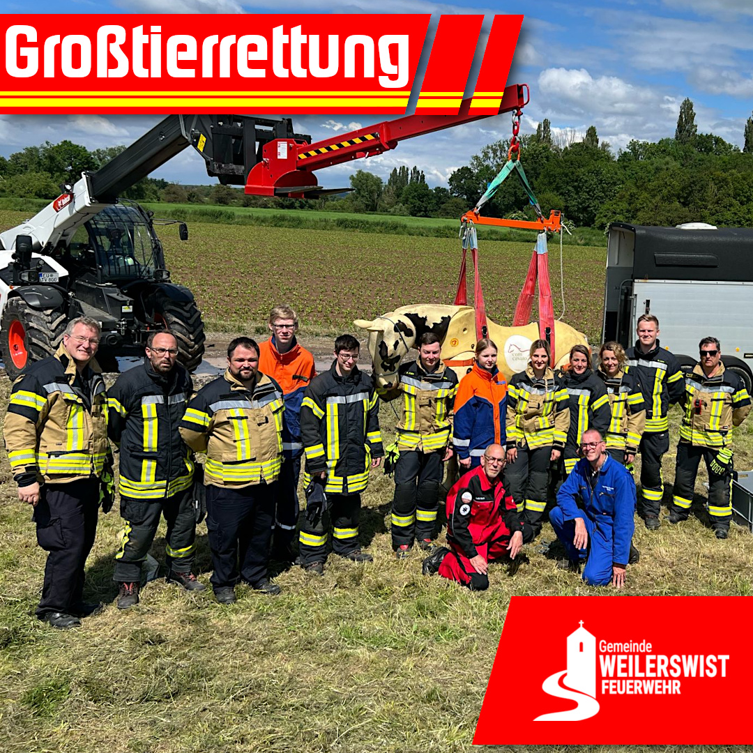 Großtierrettung Gruppenbild