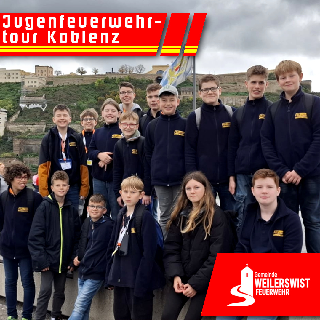 Jugendfeuerwehrtour nach Koblenz Bild1