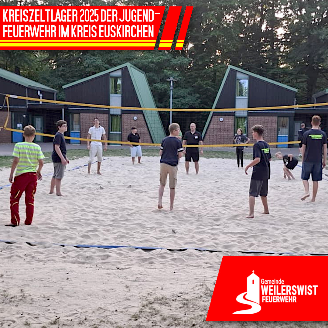 Kreiszeltlager 2025 der Jugendfeuerwehr im Kreis Euskirchen Kreiszeltlager 2025 der Jugendfeuerwehr im Kreis Euskirchen