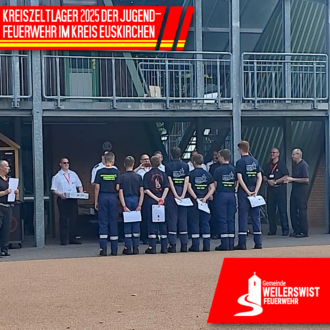 Kreiszeltlager 2025 der Jugendfeuerwehr im Kreis Euskirchen Kreiszeltlager 2025 der Jugendfeuerwehr im Kreis Euskirchen