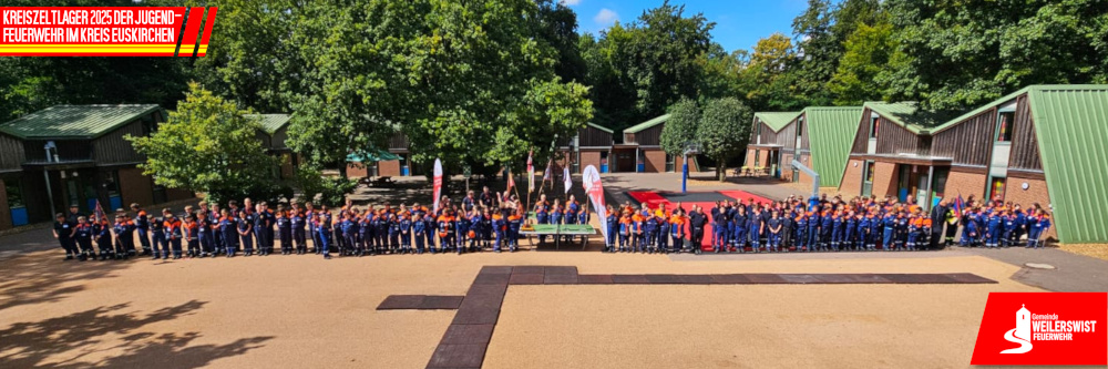 Kreiszeltlager 2025 der Jugendfeuerwehr im Kreis Euskirchen 