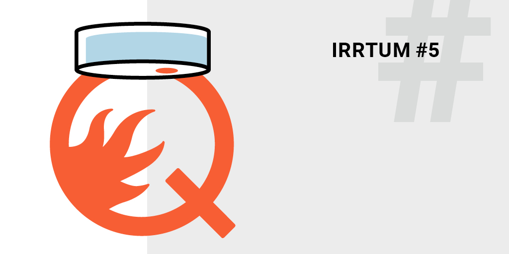 Irrtum5 Qualität von Rauchmeldern 