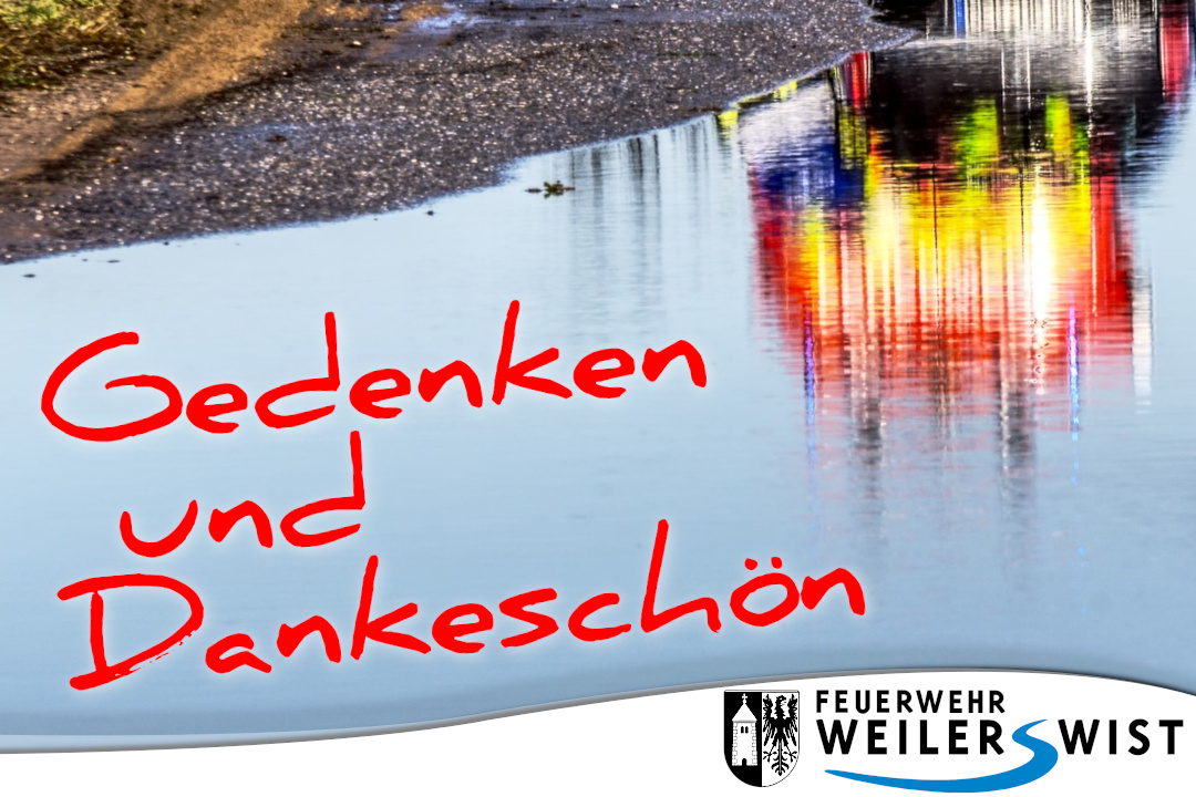 Gedenken an die Flut