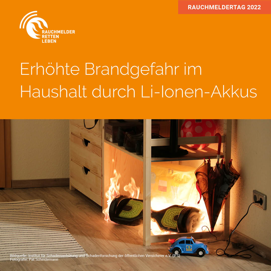 Webdesign FFW WLW Freitag, der 13. Mai 2022 ist Rauchmeldertag