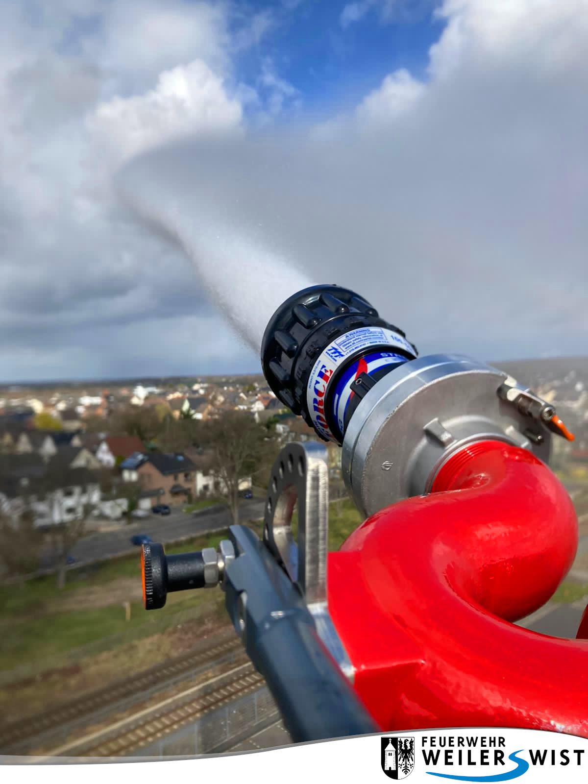 Wasserabgabe aus dem Korb