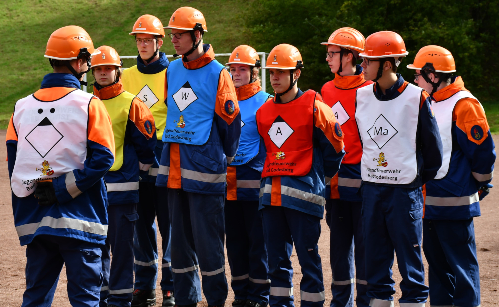Gruppenbild der Jugendfeuerwehr